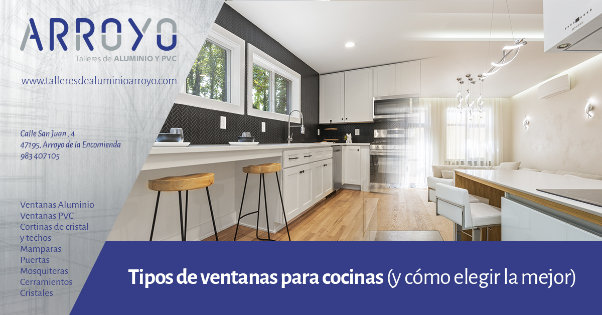 Tipos de ventanas para cocinas