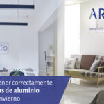 Mantenimiento de las ventanas de aluminio en invierno