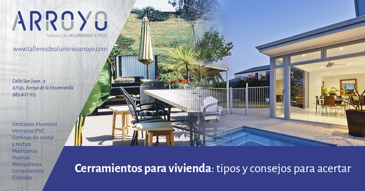 tipos de cerramientos para vivienda