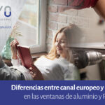 Ventanas aluminio o PVC canal europeo o canal 16