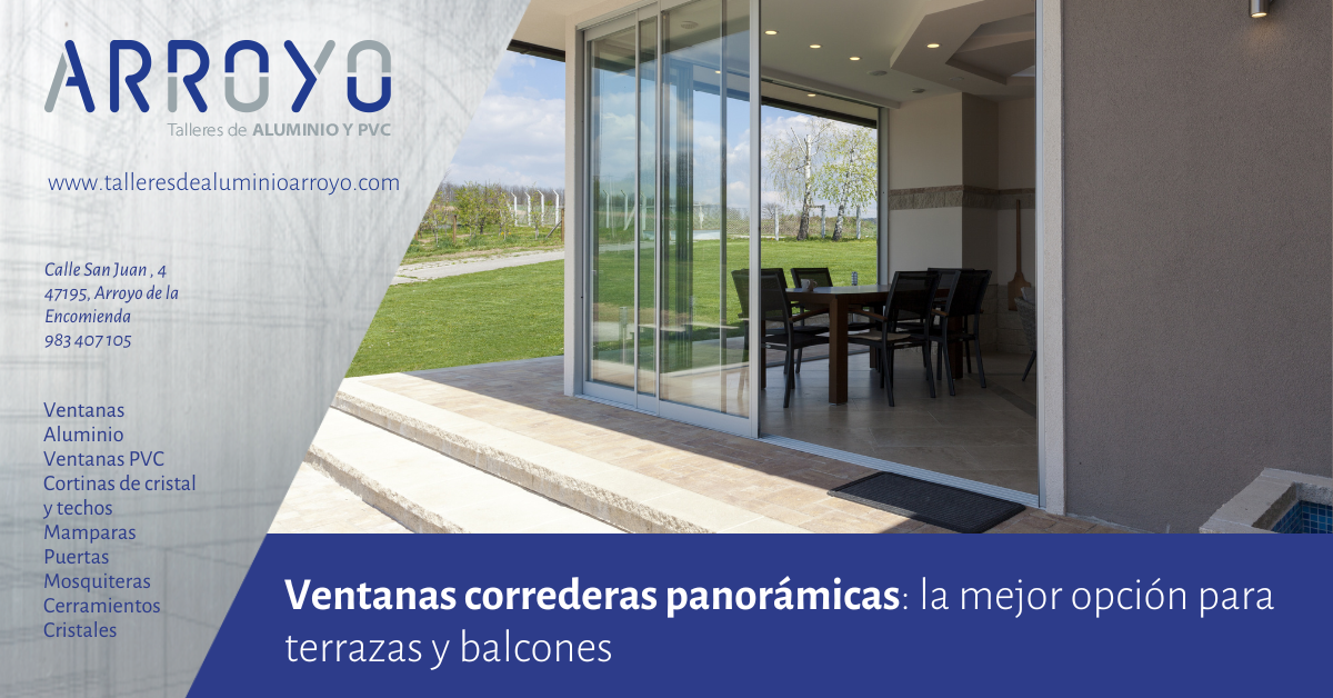 Ventanas correderas panorámicas: la mejor opción para terrazas y balcones